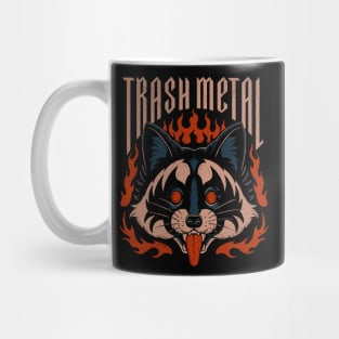 Trash Metal Raccoon Mug